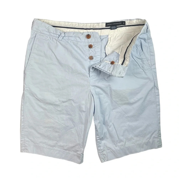 SH180 Mens French Connection FCUK Preppy Button Fly Chino Shorts 36 - Picture 1 of 5